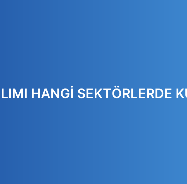 CRM YAZILIMI HANGİ SEKTÖRLERDE KULLANILIR
